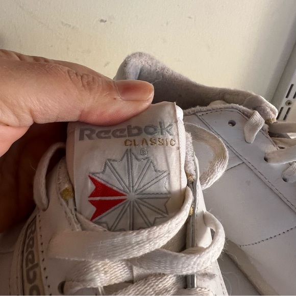 VINTAGE Reebok Classic Princess Athletic Shoes Women Size 7.5 Sneaker White 90’s - Picture 2 of 6